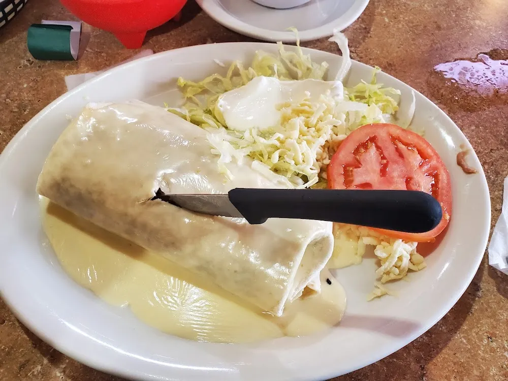 Jumbo Burrito with Beef