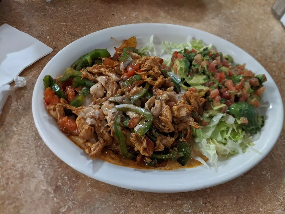 Pollo Con Guacamole